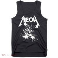 Lightning Cat Meow Logo Tank Top thumb 0