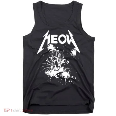Lightning Cat Meow Logo Tank Top