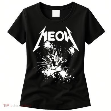 Lightning Cat Meow Logo Women's T-Shirt