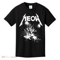Lightning Cat Meow Logo Kids T-Shirt thumb 0