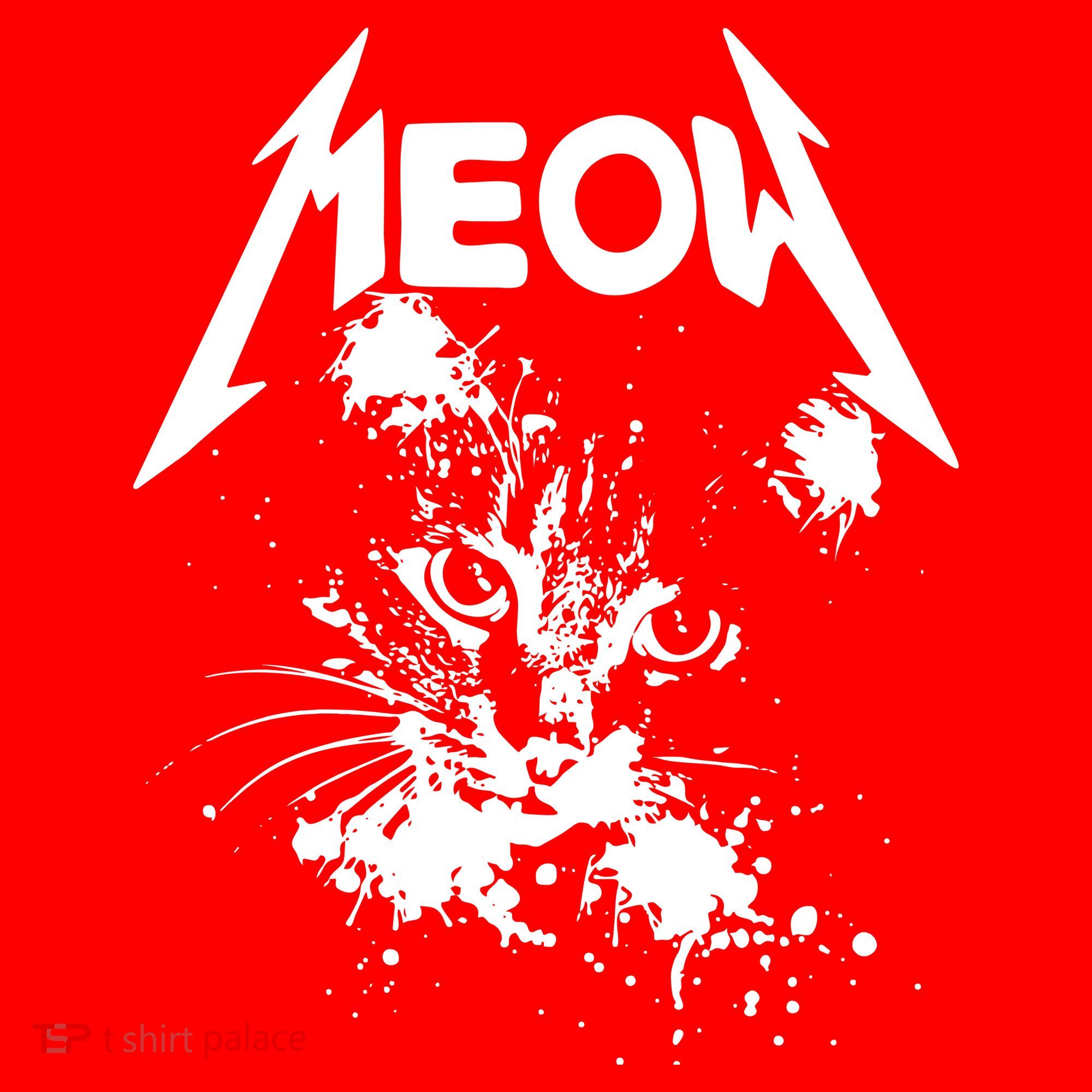 Lightning Cat Meow Logo Santa Hat