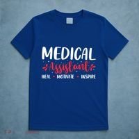 Love Inspire Heal Medical Assistant Nursing Healthcare Funny Gift T-Shirt thumb 5