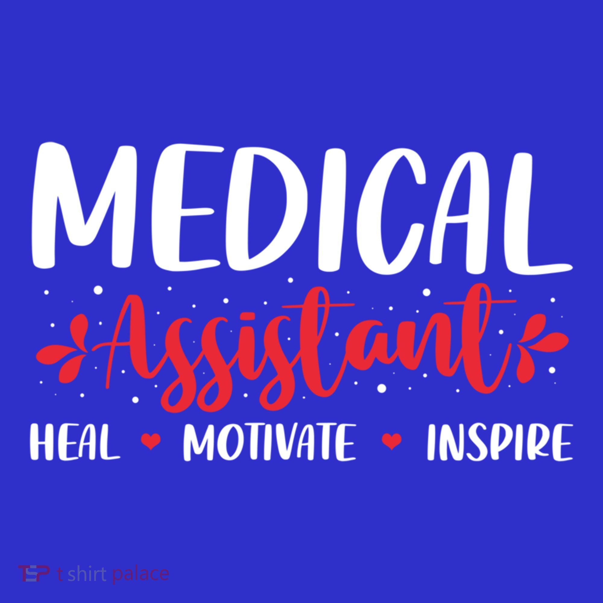 Love Inspire Heal Medical Assistant Nursing Healthcare Funny Gift Women's Tank Top