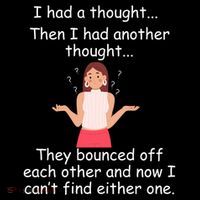 Lady I Had A Thought Funny Sarcastic Old Or Older Person Cool Gift Coffee Mug thumb 5