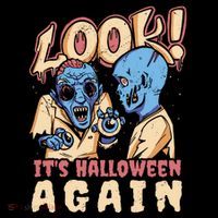 Look It's Halloween Again Ornament thumb 1