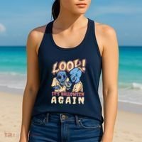 Look It's Halloween Again Women's Tank Top thumb 2