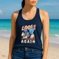 Look It's Halloween Again Women's Tank Top thumb 2