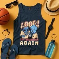 Look It's Halloween Again Tank Top thumb 4