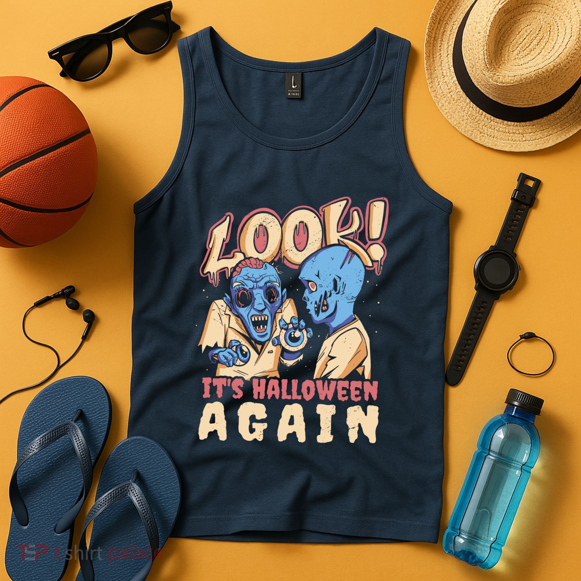 Look It's Halloween Again Tank Top