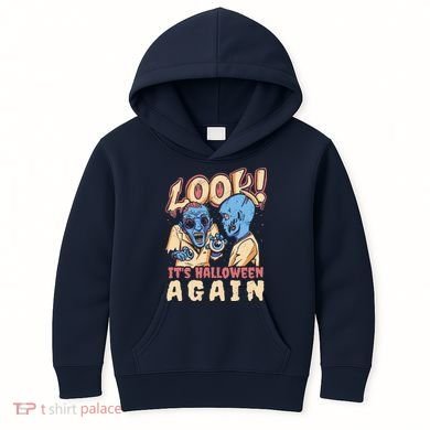 Look It's Halloween Again Kids Hoodie