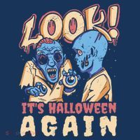 Look It's Halloween Again Kids T-Shirt thumb 4