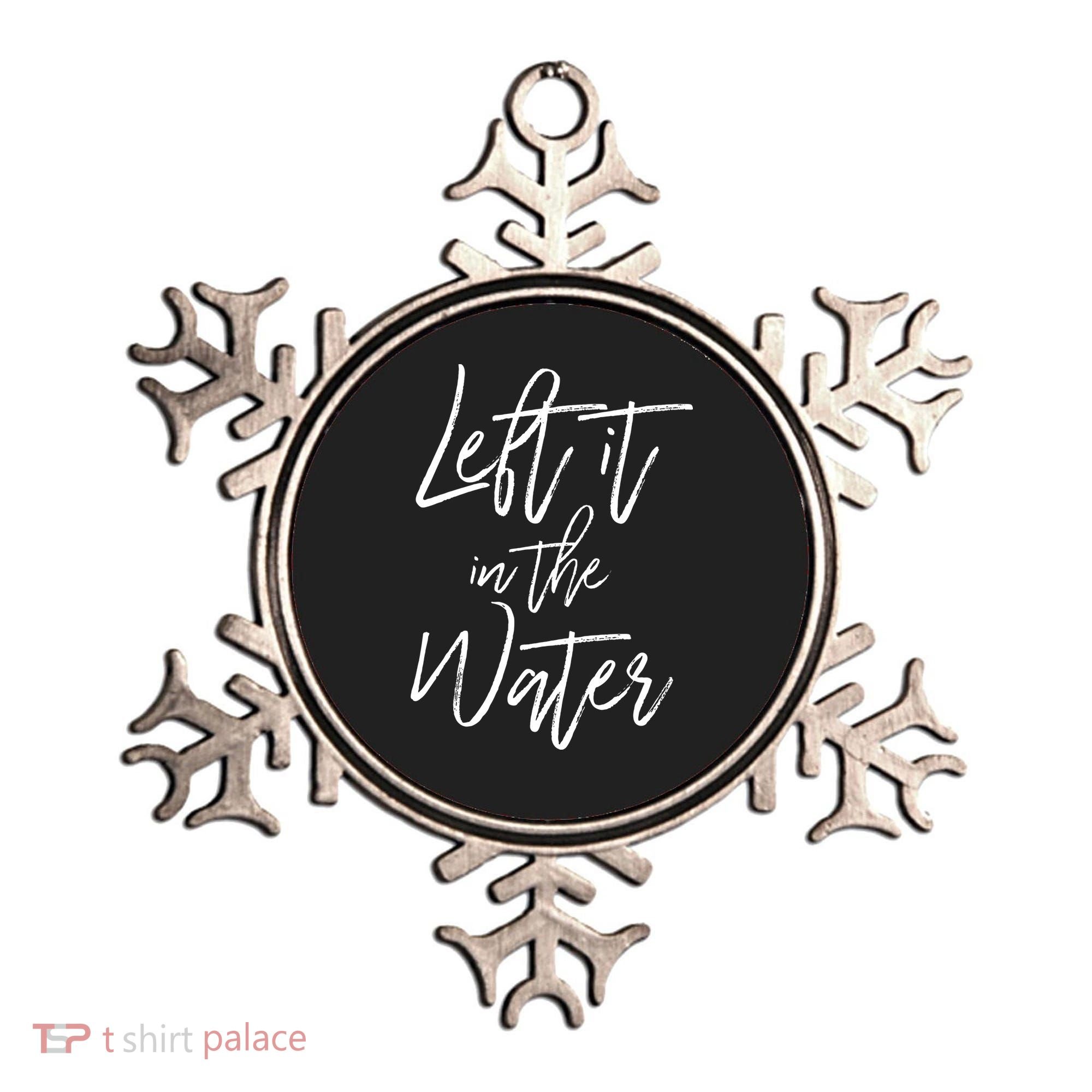 Left It In The Water Baptism Believers Baptizing Faith Ornament