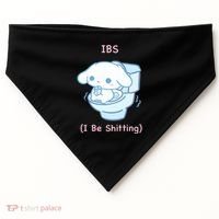 Limited Ibs I Be Shitting USA-Made Doggie Bandana thumb 0