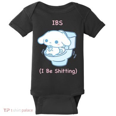 Limited Ibs I Be Shitting Baby Bodysuit