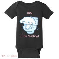 Limited Ibs I Be Shitting Baby Bodysuit thumb 0
