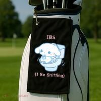 Limited Ibs I Be Shitting Golf Towel thumb 2
