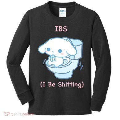 Limited Ibs I Be Shitting Kids Long Sleeve Shirt