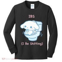 Limited Ibs I Be Shitting Kids Long Sleeve Shirt thumb 0