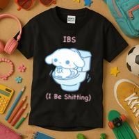 Limited Ibs I Be Shitting Kids T-Shirt thumb 3