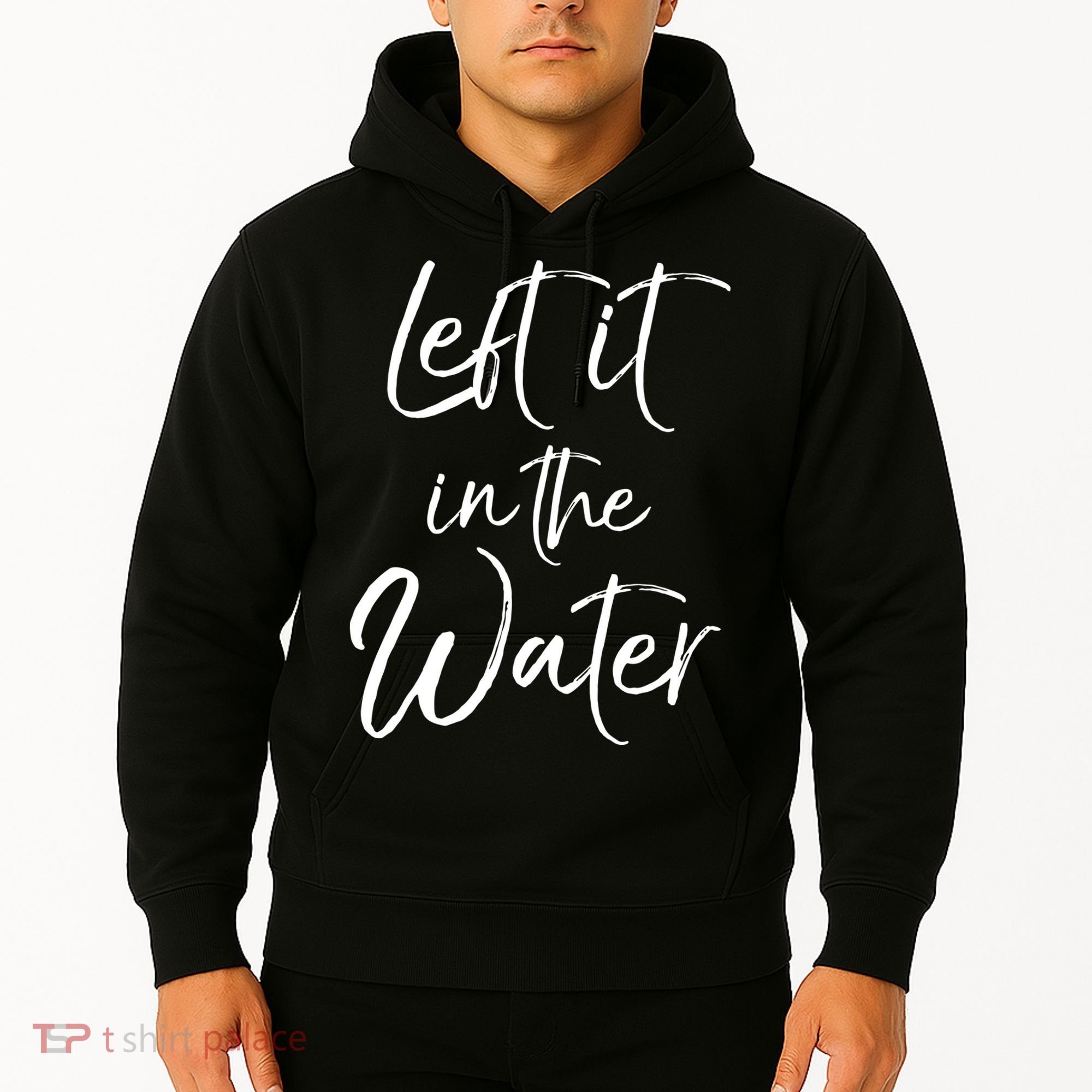 Left It In The Water Shirt Cute Christian Baptism Gift Hoodie