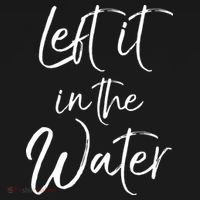 Left It In The Water Shirt Cute Christian Baptism Gift Women's Hoodie thumb 2