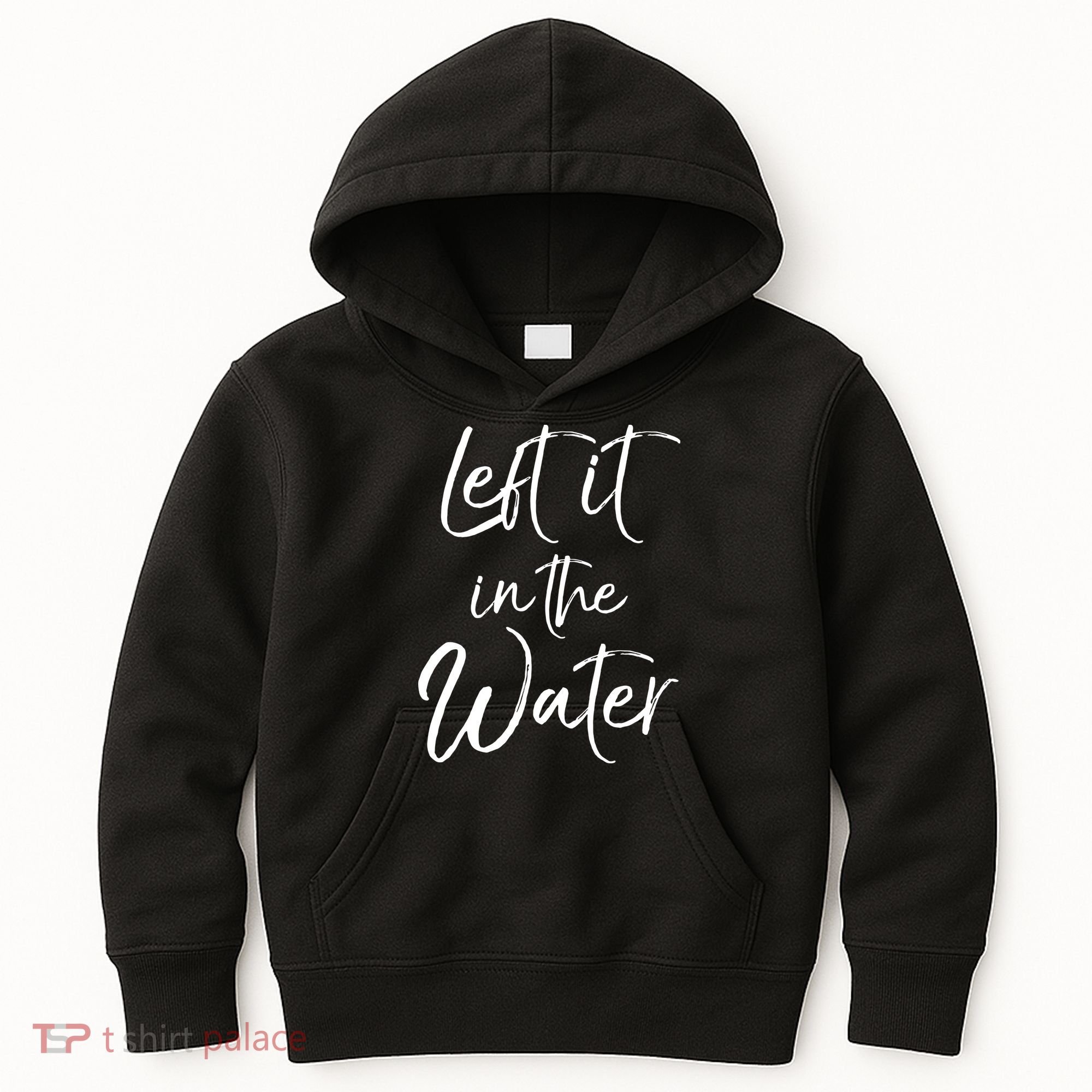 Left It In The Water Shirt Cute Christian Baptism Gift Kids Hoodie