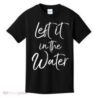 Left It In The Water Shirt Cute Christian Baptism Gift Kids T-Shirt thumb 0