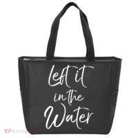 Left It In The Water Shirt Cute Christian Baptism Gift Tote Bag thumb 0