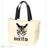 Lock It In: Fierce Cat Tote Bag thumb 3