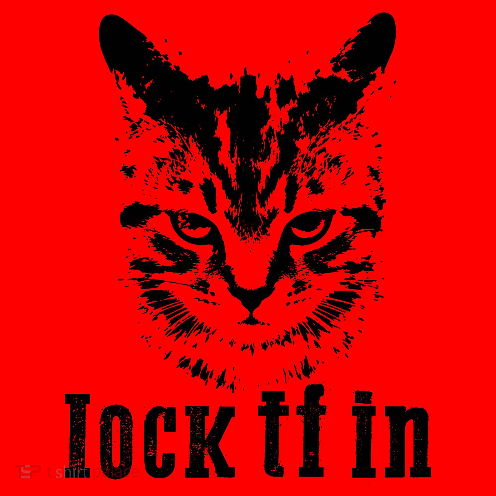 Lock It In: Fierce Cat Santa Hat