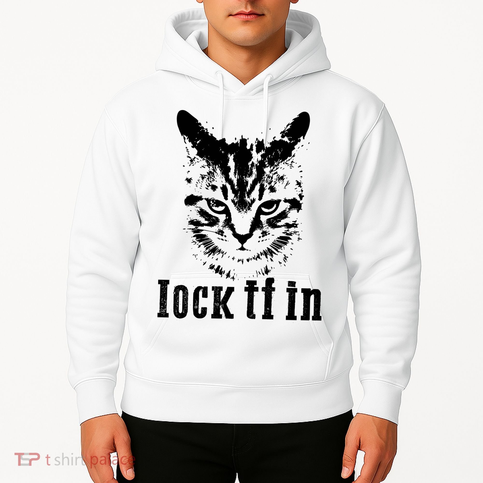 Lock It In: Fierce Cat Hoodie