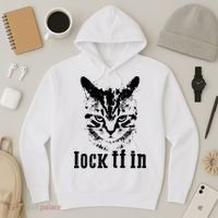 Lock It In: Fierce Cat Hoodie thumb 3