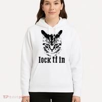 Lock It In: Fierce Cat Hoodie thumb 5