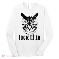 Lock It In: Fierce Cat Long Sleeve Shirt thumb 0