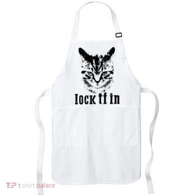 Lock It In: Fierce Cat Apron