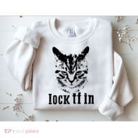Lock It In: Fierce Cat Sweatshirt thumb 2