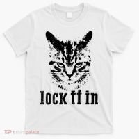 Lock It In: Fierce Cat T-Shirt thumb 0