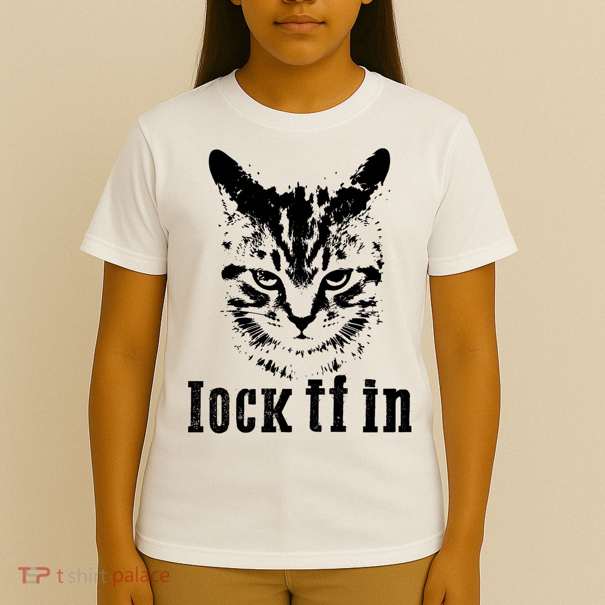 Lock It In: Fierce Cat T-Shirt