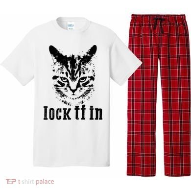 Lock It In: Fierce Cat Pajama Set