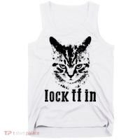 Lock It In: Fierce Cat Tank Top thumb 0