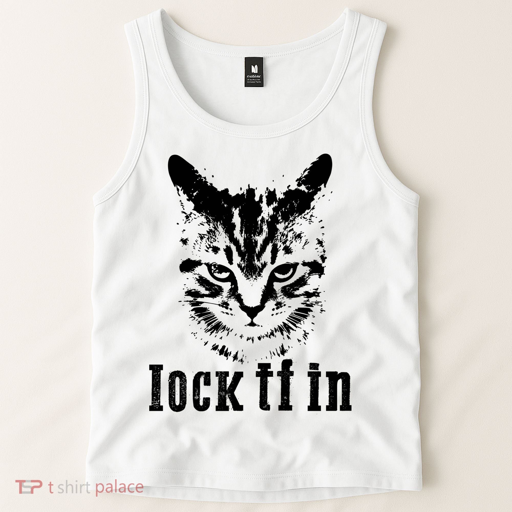 Lock It In: Fierce Cat Tank Top