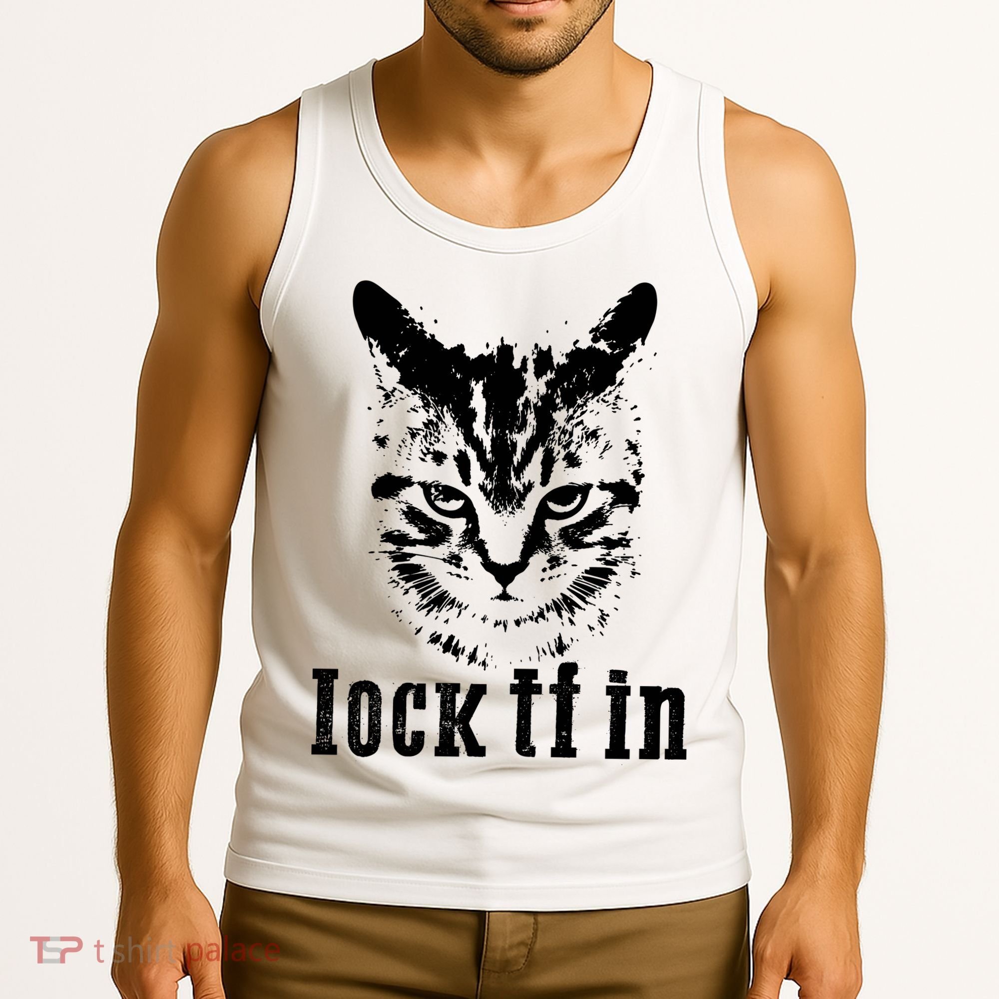 Lock It In: Fierce Cat Tank Top