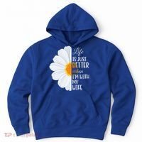 Life Is Just Better When I'm With My Wife Sunflower Hoodie thumb 0