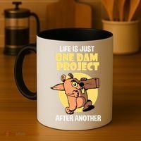 Life Is Just One Dam Project After Another Coffee Mug thumb 4