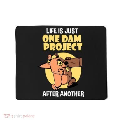 Life Is Just One Dam Project After Another Mousepad