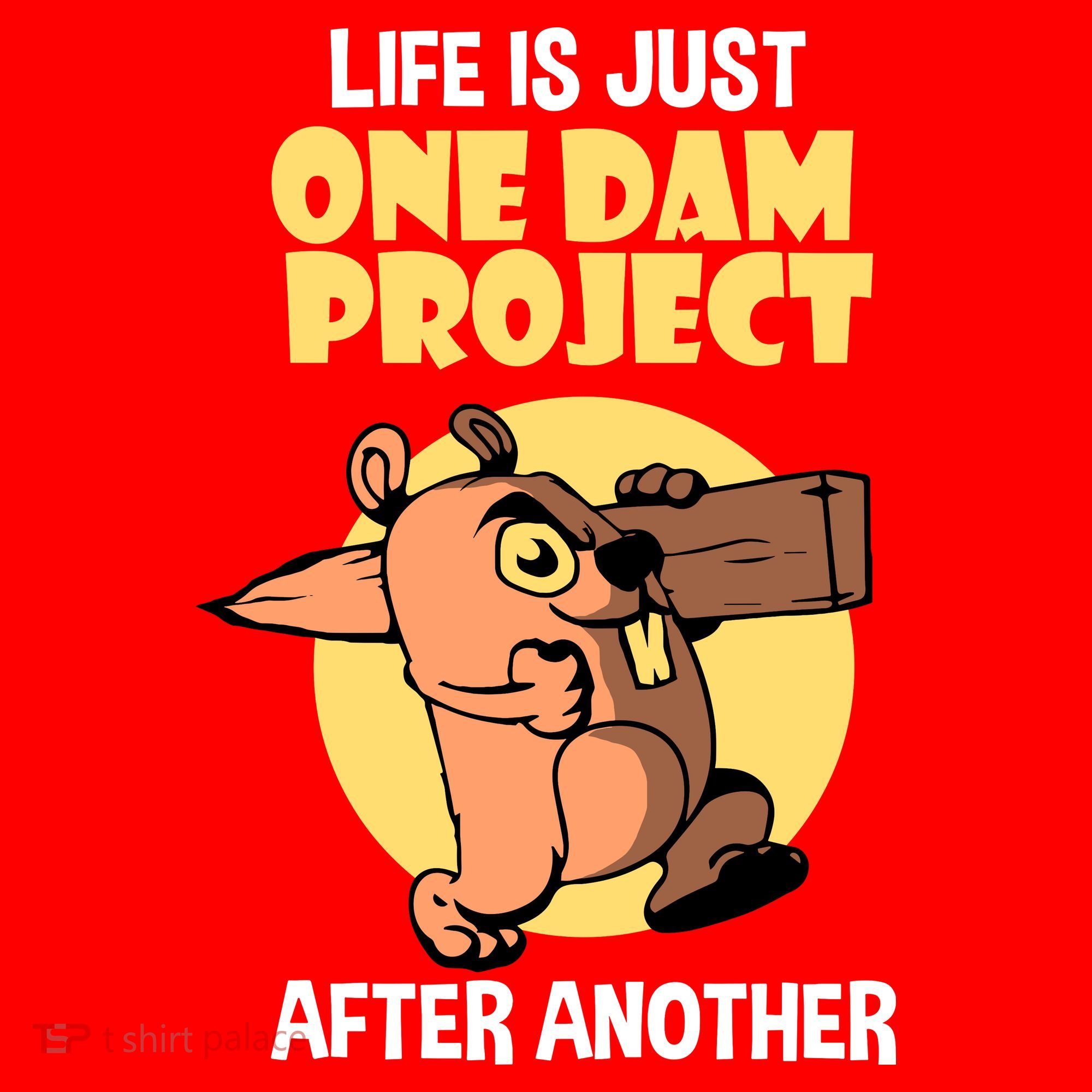 Life Is Just One Dam Project After Another Santa Hat