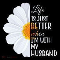 Life Is Just Better When I'm With My Husband Sunflower Coffee Mug thumb 5