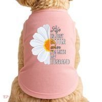 Life Is Just Better When I'm With My Husband Sunflower Doggie Tank thumb 0