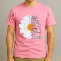 Life Is Just Better When I'm With My Husband Sunflower T-Shirt thumb 3