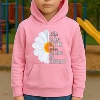 Life Is Just Better When I'm With My Husband Sunflower Kids Hoodie thumb 2